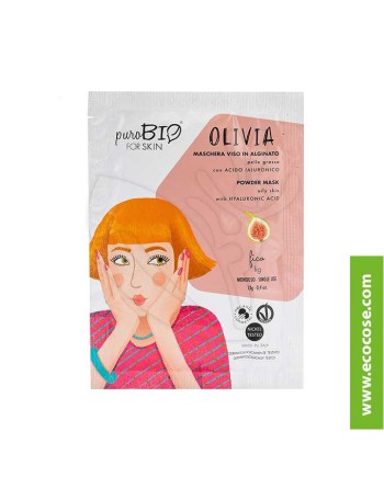 PuroBIO for skin - OLIVIA - Maschera viso in alginato - 11 Fico