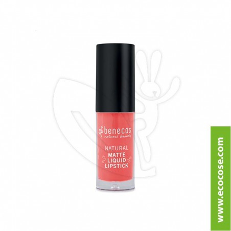 Benecos - Rossetto liquido matte - Coral Kiss Benecos - Rossetto liquido matte - Coral Kiss