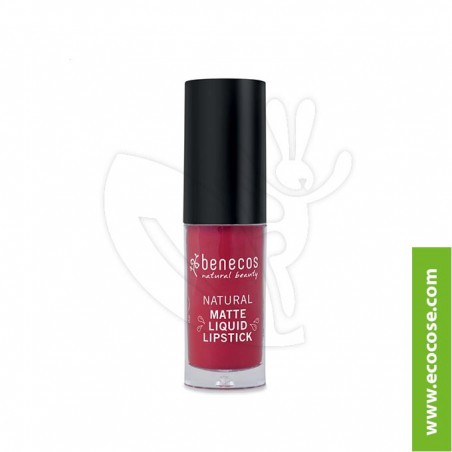 Benecos - Rossetto liquido matte - Bloody berry