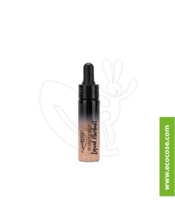 PuroBIO Cosmetics - Resplendent - Liquid Stardust highlighter 01 Champagne