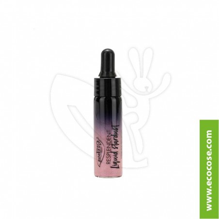PuroBIO Cosmetics - Resplendent - Liquid Stardust highlighter 03 Rosa PuroBIO Cosmetics - Resplendent - Liquid Stardust highlighter 03 Rosa