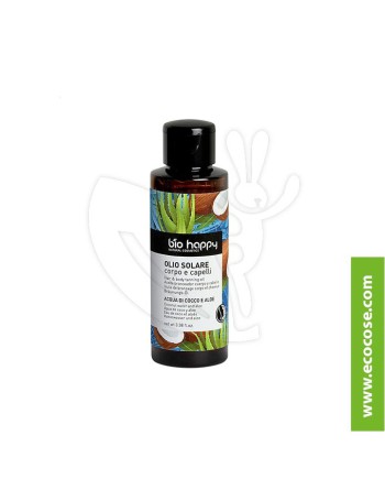 Bio Happy - Olio solare corpo e capelli - Mango e carota nera