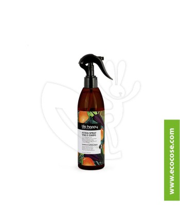 Bio Happy - Acqua spray viso-corpo - Mango e carota nera