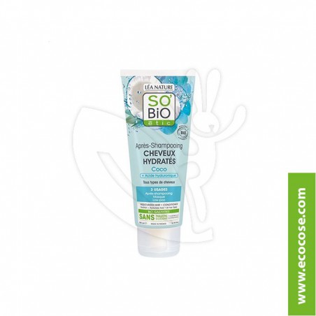 So' Bio Étic - Balsamo 3 in 1 Cocco e Acido Ialuronico So' Bio Étic - Balsamo 3 in 1 Cocco e Acido Ialuronico
