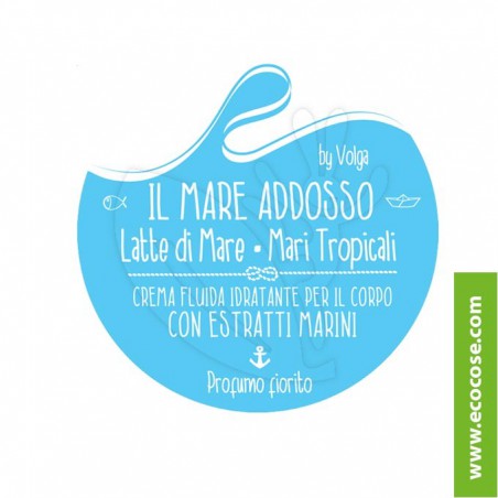 Volga cosmetici - Il Mare Addosso - Latte di Mare - Mari Tropicali