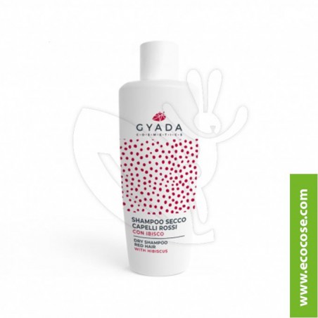 Gyada Cosmetics - Shampoo secco in polvere capelli rossi Gyada Cosmetics - Shampoo secco in polvere capelli rossi