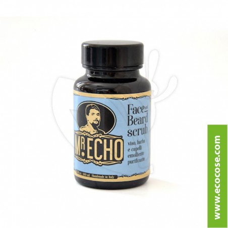 Mr Echo - Face and Beard Scrub - Scrub viso, barba, capelli Mr Echo - Face and Beard Scrub - Scrub viso, barba, capelli