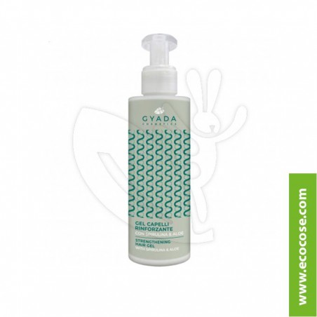 Gyada Cosmetics - Gel capelli rinforzante con spirulina e aloe Gyada Cosmetics - Gel capelli rinforzante con spirulina e aloe