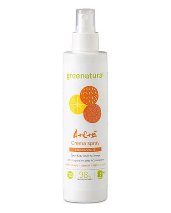 Greenatural - Crema Spray corpo multivitamine ACE