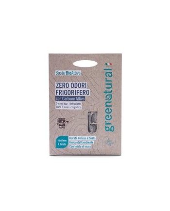 Greenatural - Buste bioattive zero odori frigorifero
