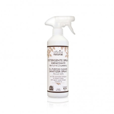 Officina Naturae - Detergente Spray igienizzante per tutte le superfici 500ml Officina Naturae - Detergente Spray igienizzante per tutte le superfici 500ml