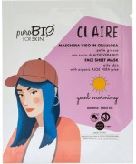 PuroBIO Cosmewtics - Maschera viso CLAIRE pelle grassa good morning