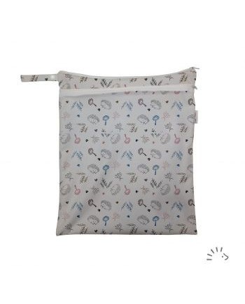 Popolini - Borsa Nappy zipper impermeabile pannolini e piscina woodland