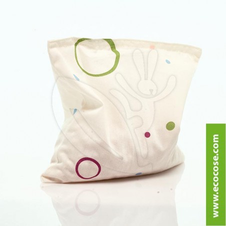 Popolini - Cuscinetto di noccioli di ciliegio e cotone bio 23x26  Popolini - Cuscinetto di noccioli di ciliegio e cotone bio 23x26