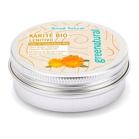 Greenatural - Burro di Karitè Bio con Olio di Calendula Bio Lenitivo 50ML