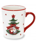 Victor Philippe - Mug albero di natale in rilievo in ceramica