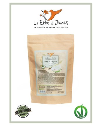 Le Erbe di Janas - Argilla Verde Delicata terra di Sardegna 50gr