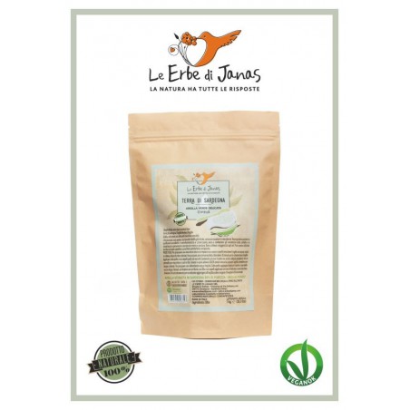 Le Erbe di Janas - Argilla Verde Delicata terra di Sardegna 50gr