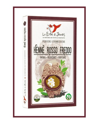 Le Erbe di Janas - Hennè Rosso Freddo 100gr