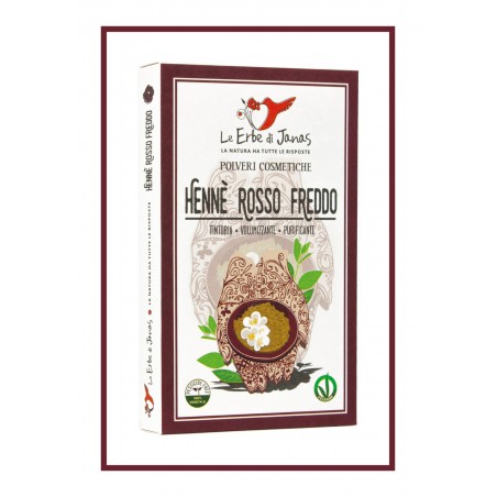 Le Erbe di Janas - Hennè Rosso Freddo 100gr
