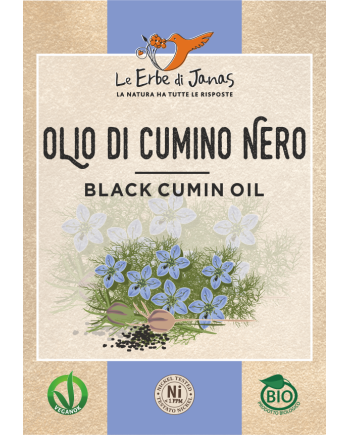 Le Erbe di Janas - Olio di cumino nero (Nigella)