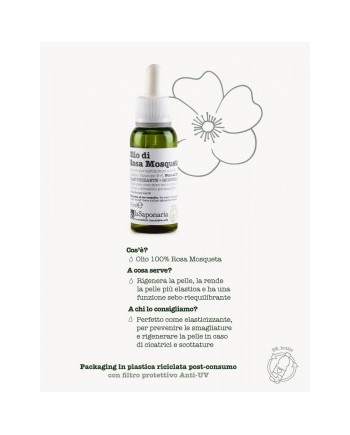 La Saponaria - Olio di Rosa Mosqueta biologico 30 ML