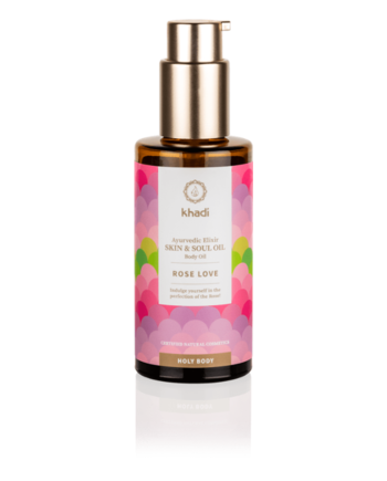 Khadi - Skin & Soul Olio Corpo al Loto Rosa