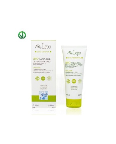 Lepo - ECOBIO AQUA GEL DETERGENTE VISO all'estratto di limone e olio di andiroba