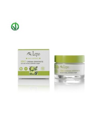 Lepo - ECOBIO CREMA IDRATANTE VISO con olio di oliva, andiroba e argan