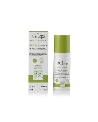 Lepo - ECOBIO AQUA ESSENCE SIERO SUPER IDRATANTE con acido ialuronico e hamamelis