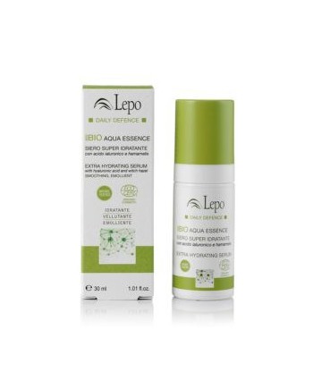 Lepo - ECOBIO AQUA ESSENCE SIERO SUPER IDRATANTE con acido ialuronico e hamamelis