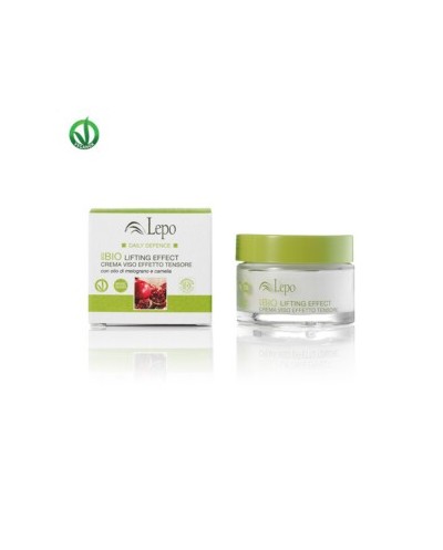 Lepo - ECOBIO LIFTING EFFECT CREMA VISO EFFETTO TENSORE con olio di melograno e camelia