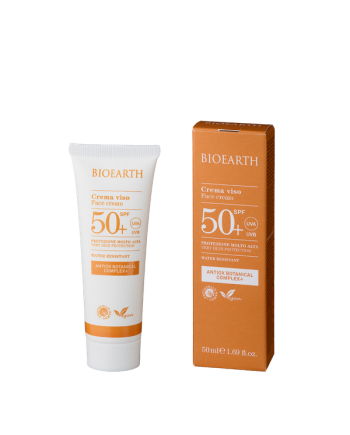 Crema viso solare SPF 50+ con ANTIOX BOTANICAL COMPLEX+