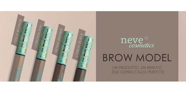 Neve Cosmetics - Brow Model