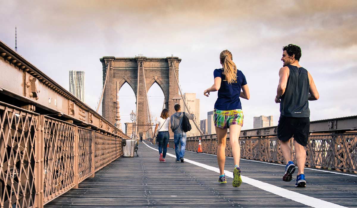 running